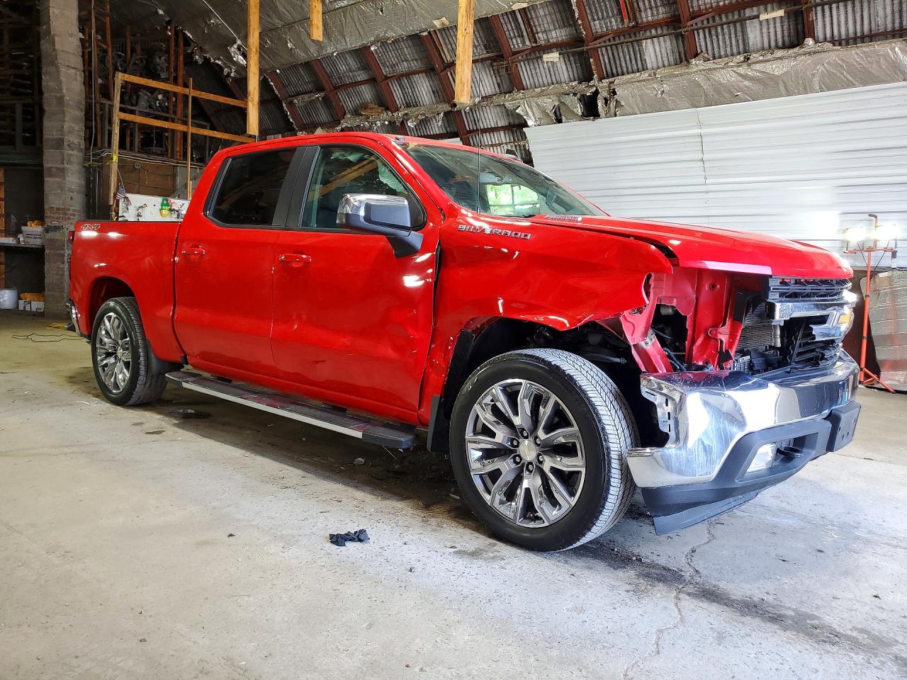 2020 Chevrolet Silverado K1500 Lt Red vin: 3GCUYDET4LG421059