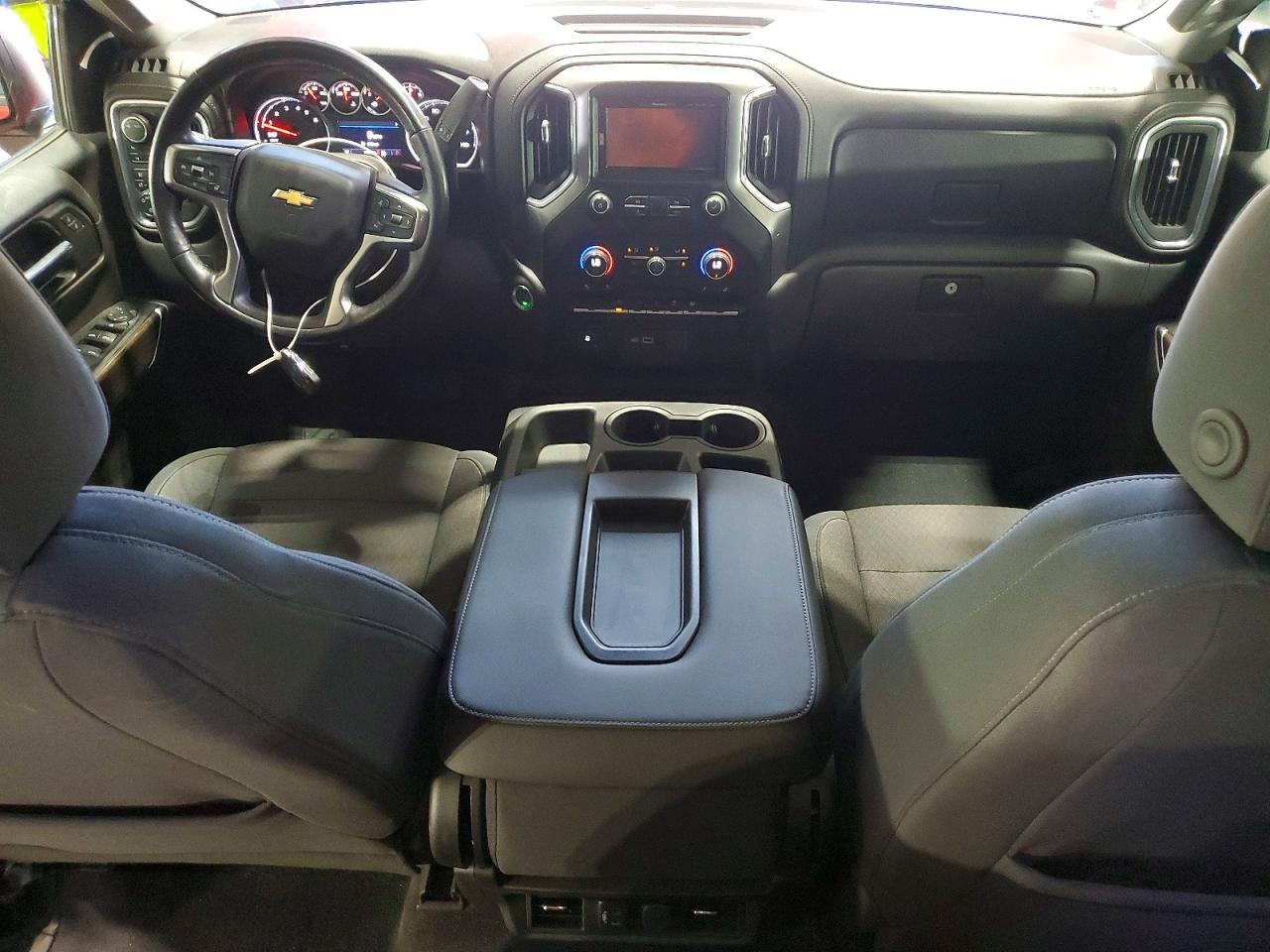 2020 Chevrolet Silverado K1500 Lt Red vin: 3GCUYDET4LG421059