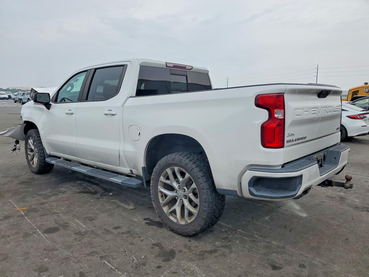 2019 Chevrolet Silverado K1500 Rst Белый vin: 3GCUYEED0KG261713