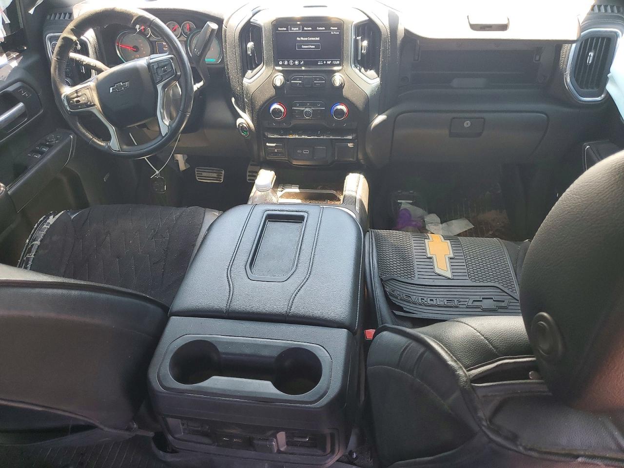 2021 Chevrolet Silverado K1500 Rst Белый vin: 3GCUYEED1MG160506