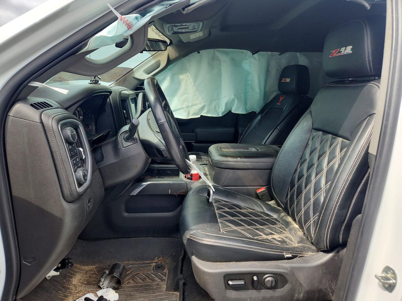 2021 Chevrolet Silverado K1500 Rst Белый vin: 3GCUYEED1MG160506