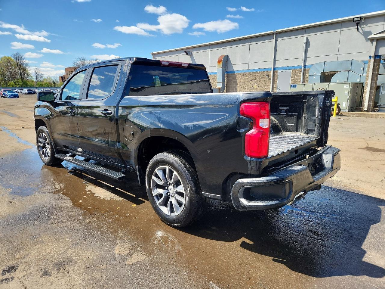 2021 Chevrolet Silverado K1500 Rst Black vin: 3GCUYEED3MG378561