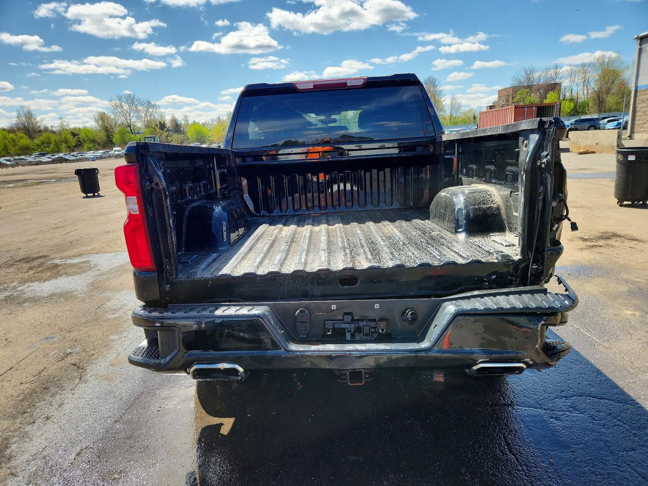 2021 Chevrolet Silverado K1500 Rst Black vin: 3GCUYEED3MG378561