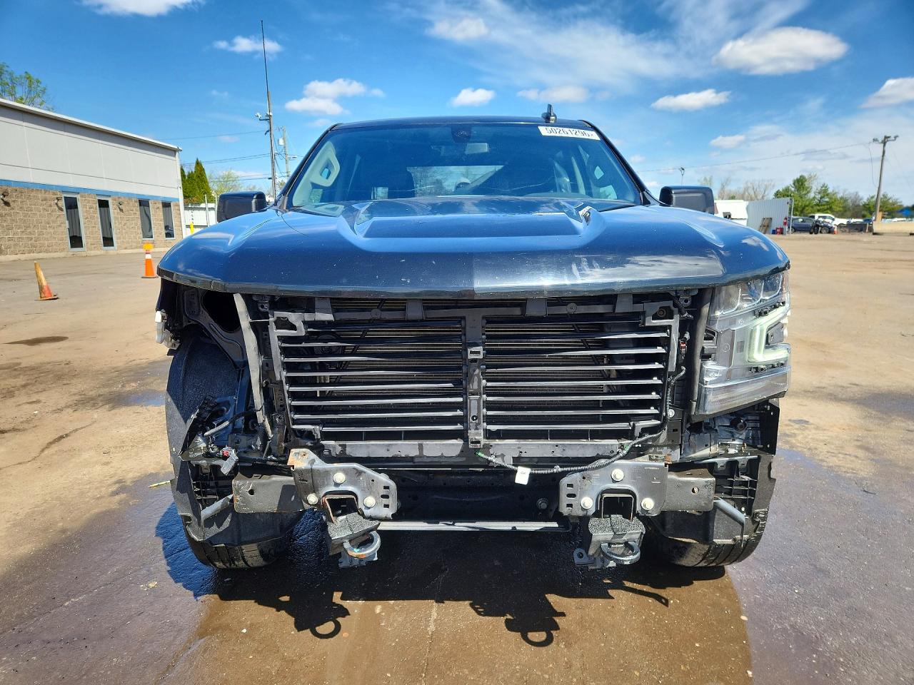 2021 Chevrolet Silverado K1500 Rst Black vin: 3GCUYEED3MG378561