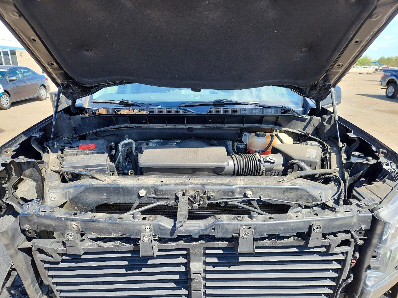 2021 Chevrolet Silverado K1500 Rst Black vin: 3GCUYEED3MG378561