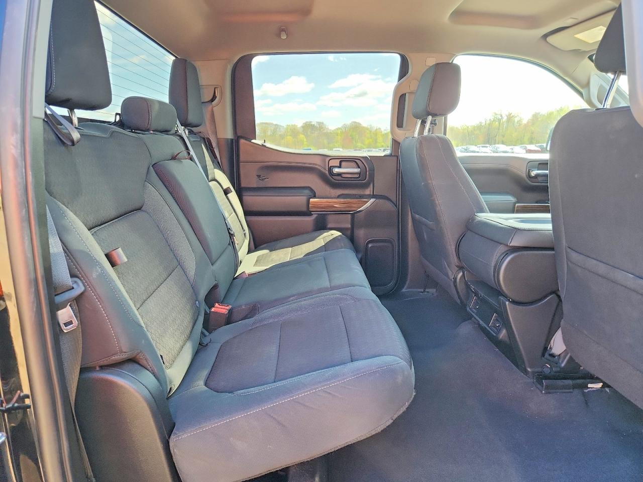 2021 Chevrolet Silverado K1500 Rst Black vin: 3GCUYEED3MG378561