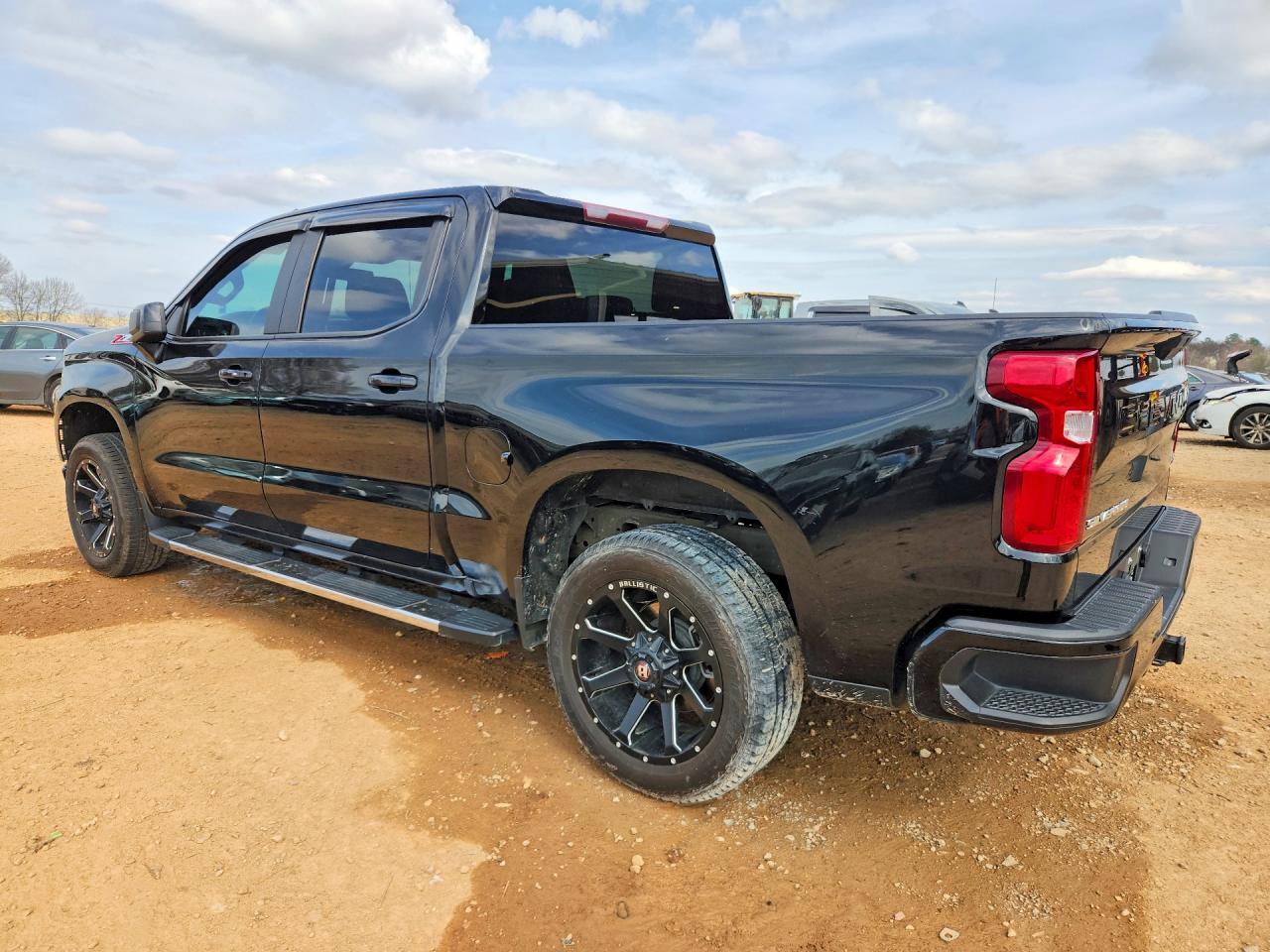 2020 Chevrolet Silverado K1500 Rst Черный vin: 3GCUYEED9LG401906