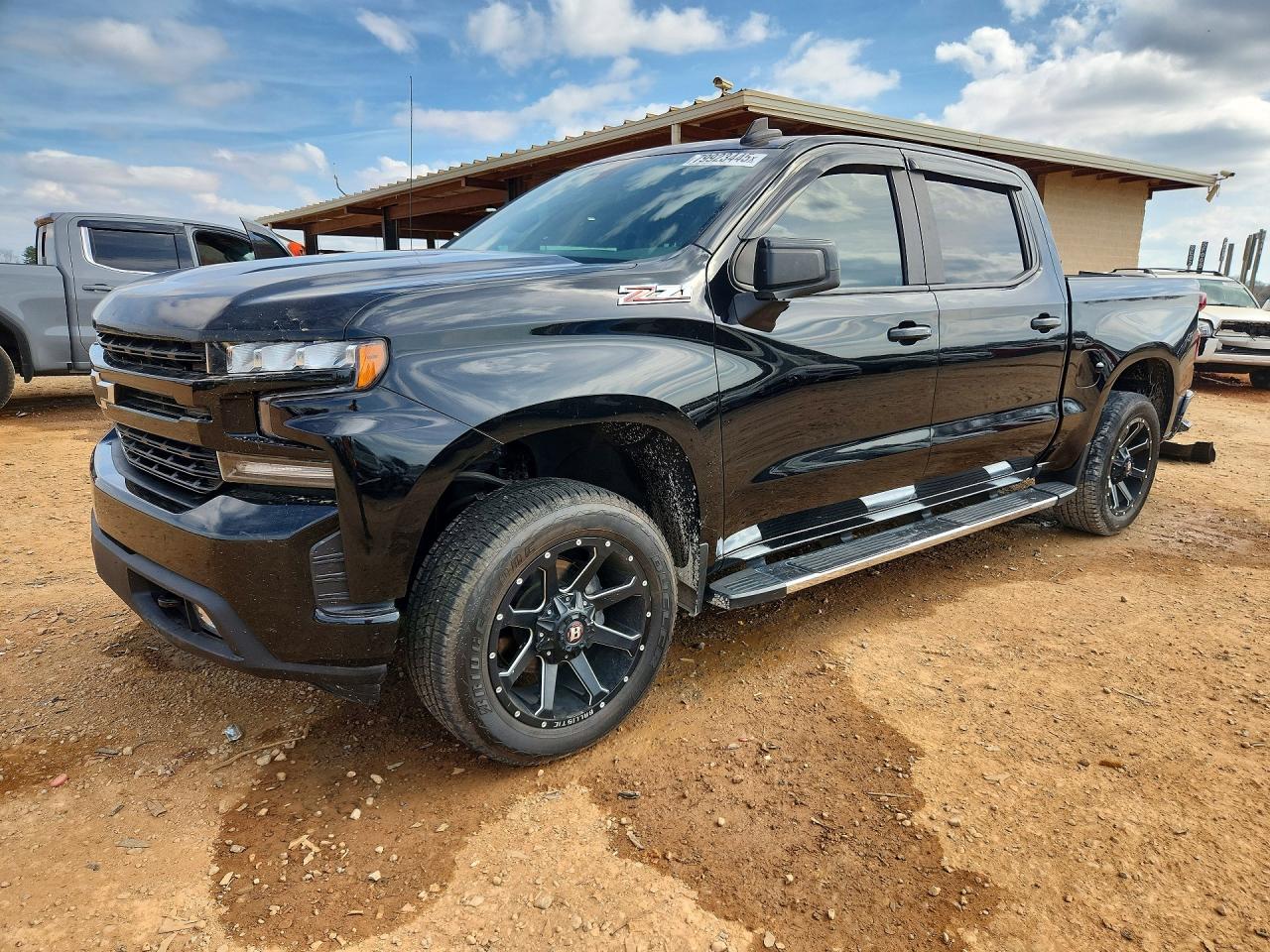 2020 Chevrolet Silverado K1500 Rst Черный vin: 3GCUYEED9LG401906