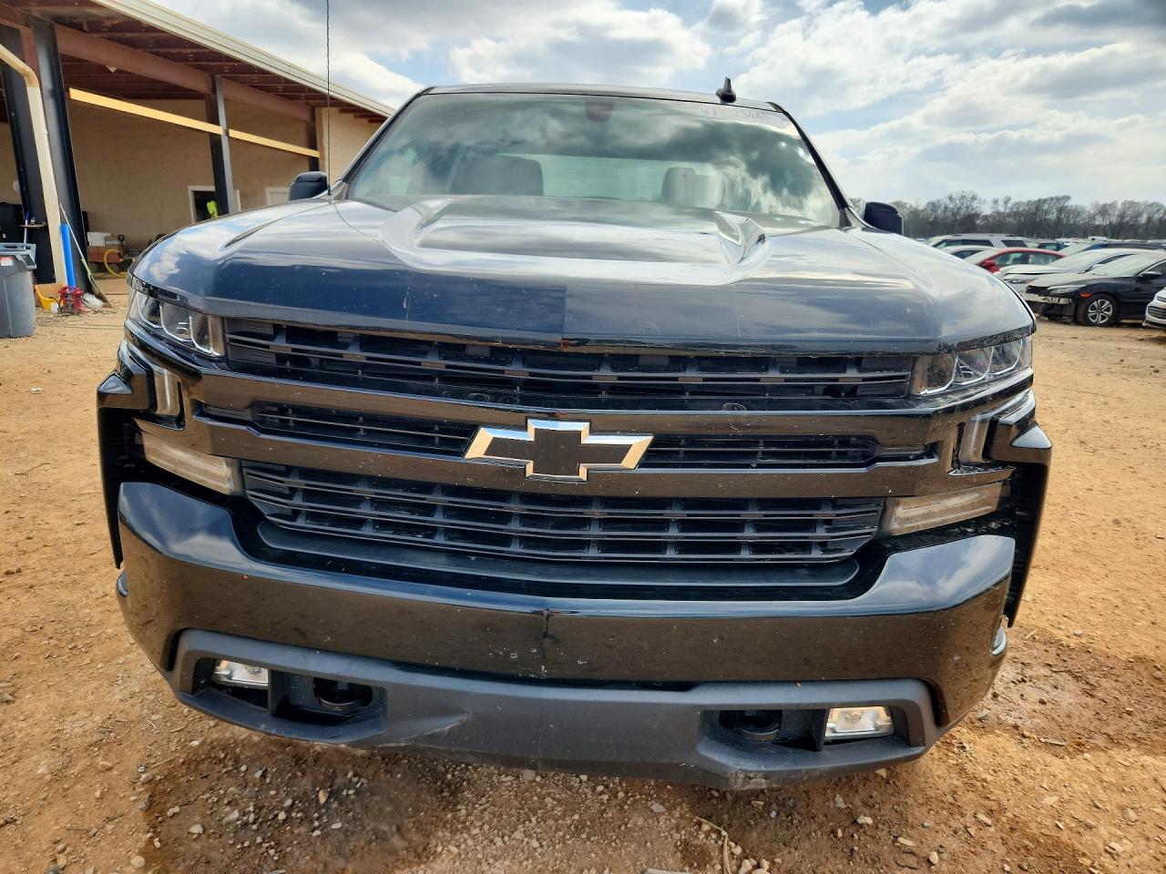2020 Chevrolet Silverado K1500 Rst Черный vin: 3GCUYEED9LG401906