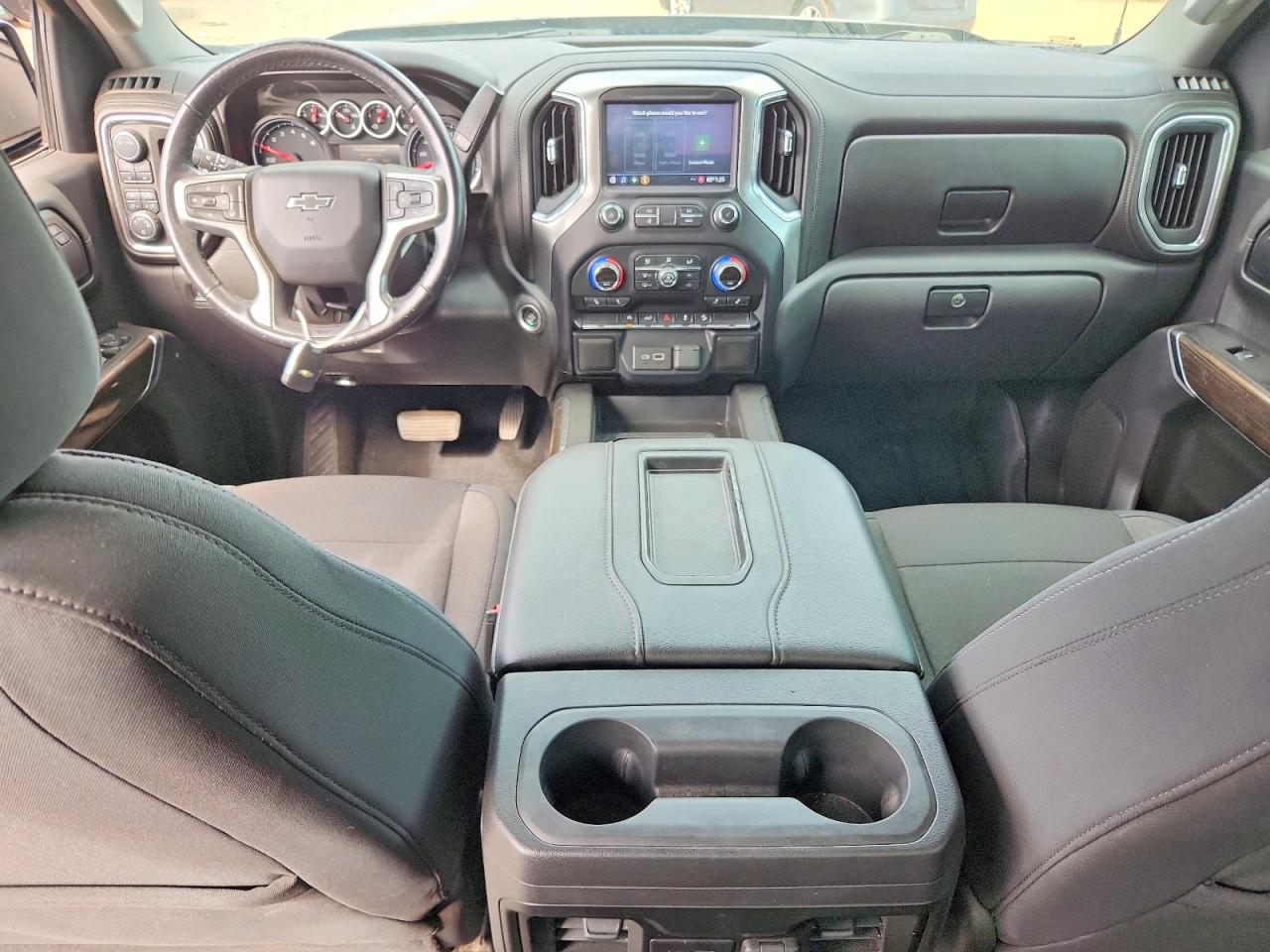 2020 Chevrolet Silverado K1500 Rst Черный vin: 3GCUYEED9LG401906