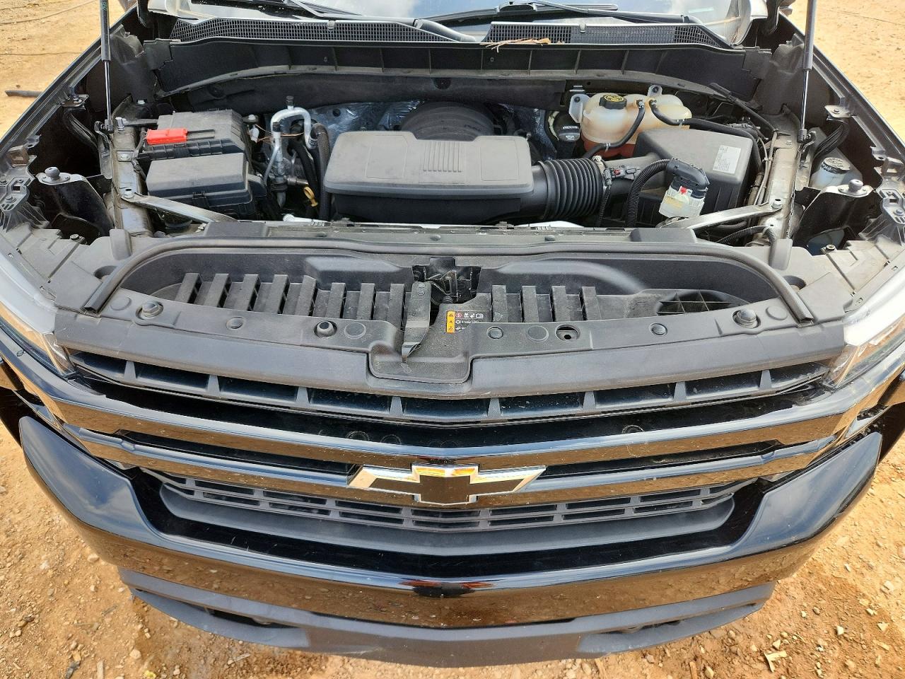 2020 Chevrolet Silverado K1500 Rst Черный vin: 3GCUYEED9LG401906