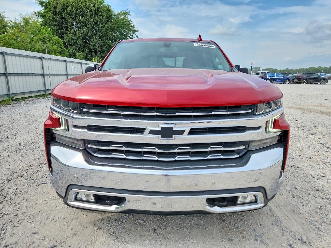 2021 Chevrolet Silverado K1500 Ltz Red vin: 3GCUYGED5MG422703