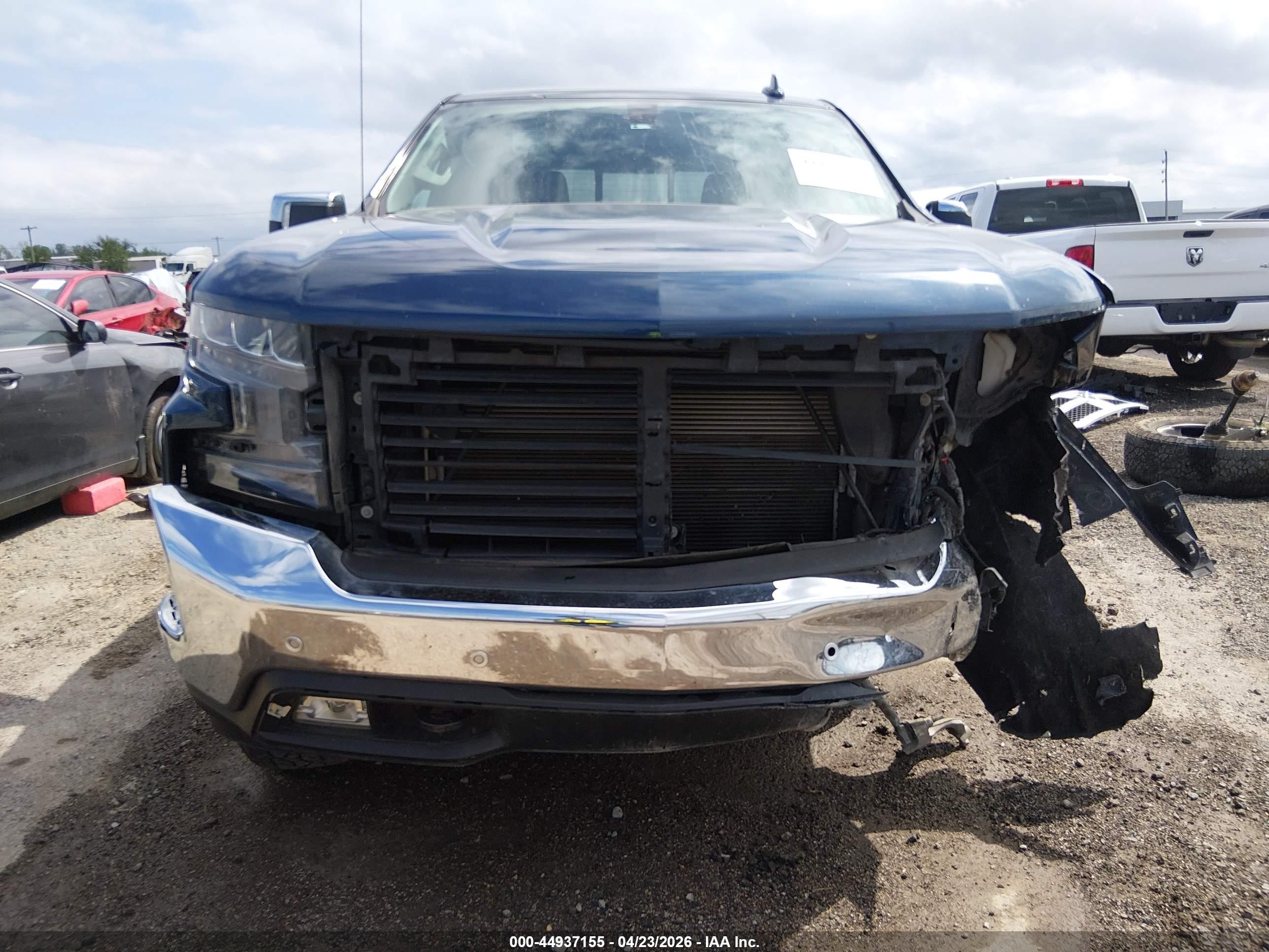 2020 Chevrolet Silverado 1500 4wd  Short Bed Ltz Navy vin: 3GCUYGEDXLG332235