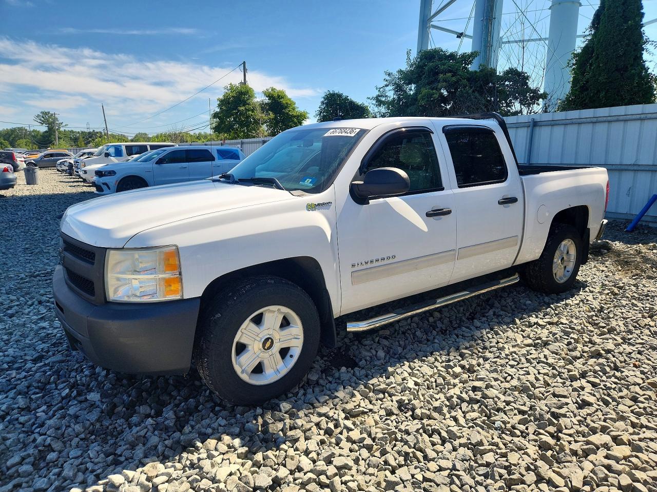 2010 Chevrolet Silverado C1500 Hybrid White vin: 3GCXCUEJ0AG262113