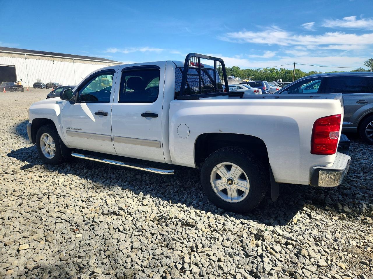 2010 Chevrolet Silverado C1500 Hybrid White vin: 3GCXCUEJ0AG262113