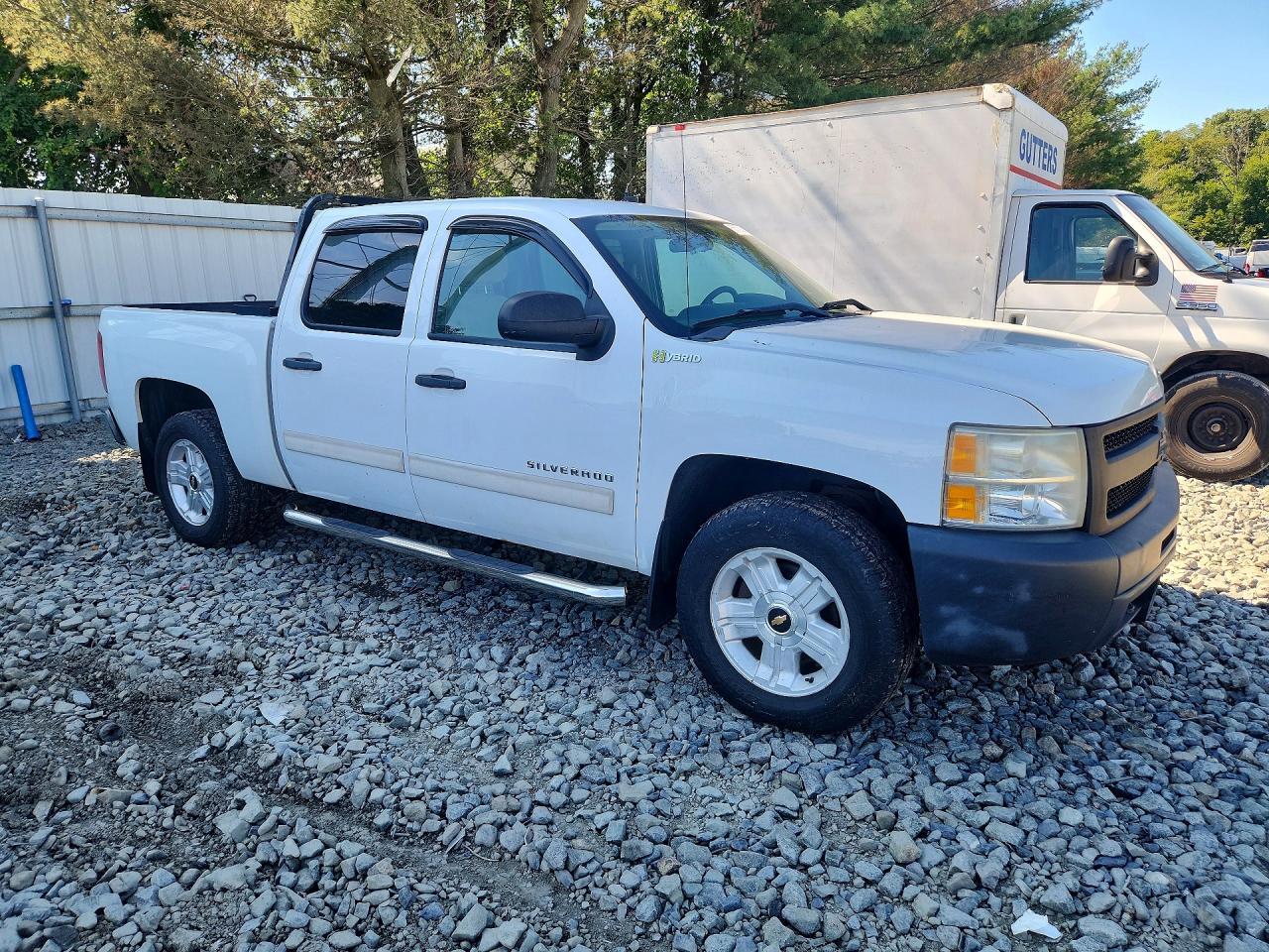 2010 Chevrolet Silverado C1500 Hybrid White vin: 3GCXCUEJ0AG262113
