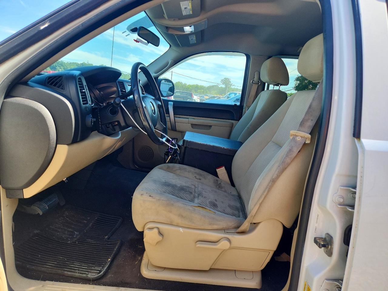 2010 Chevrolet Silverado C1500 Hybrid White vin: 3GCXCUEJ0AG262113