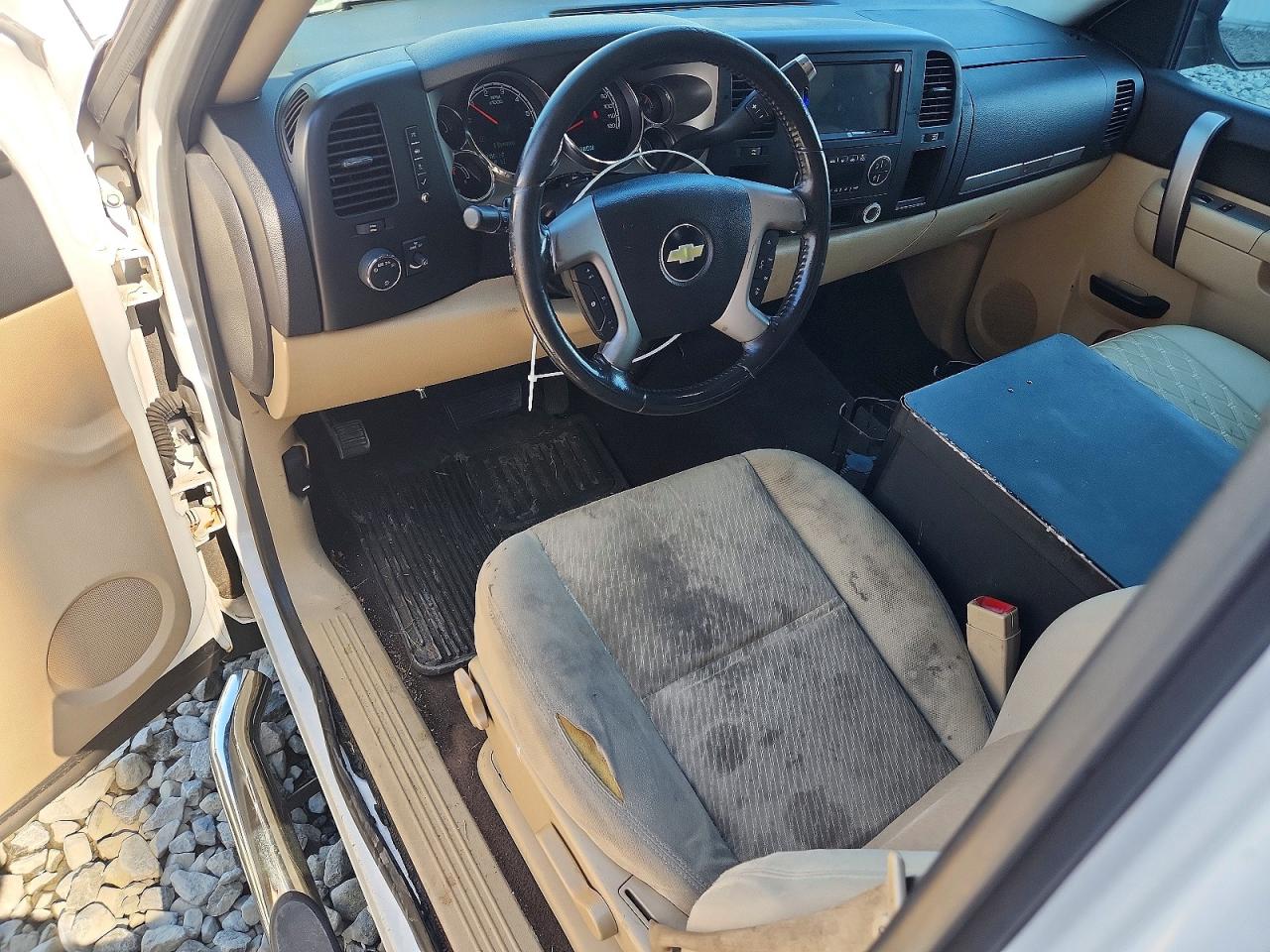 2010 Chevrolet Silverado C1500 Hybrid White vin: 3GCXCUEJ0AG262113