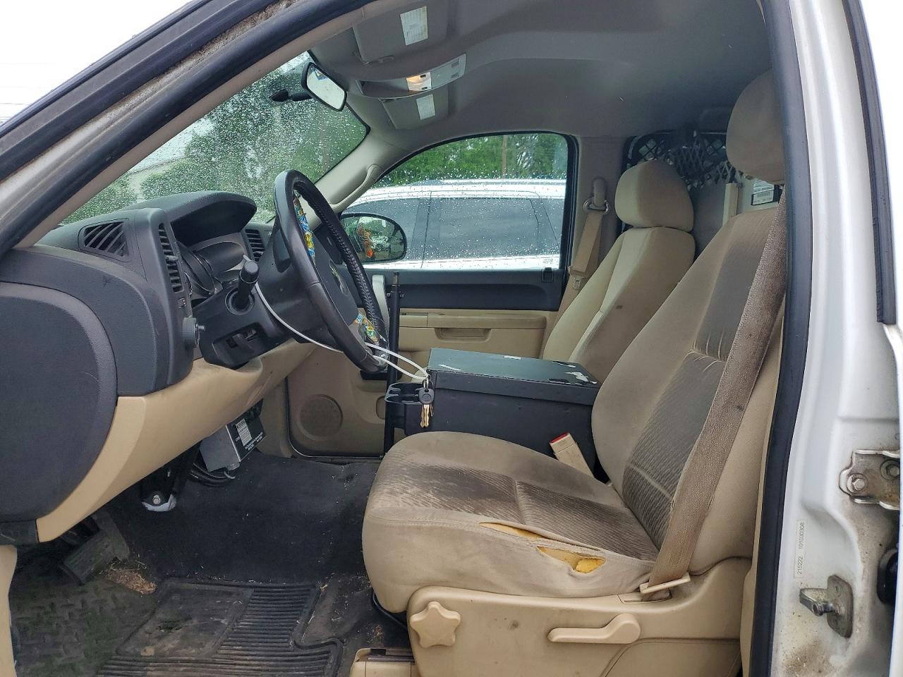 2010 Chevrolet Silverado C1500 Hybrid White vin: 3GCXCUEJ8AG252204