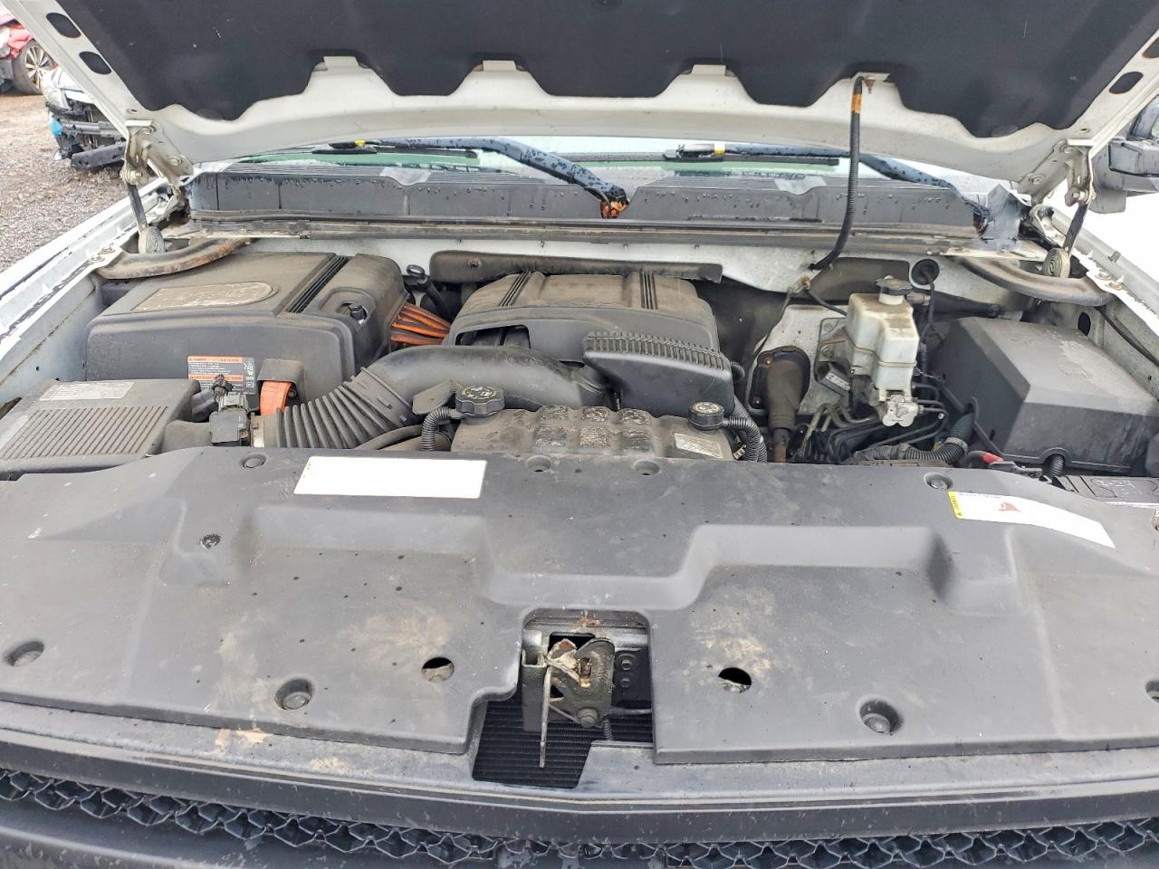 2010 Chevrolet Silverado C1500 Hybrid White vin: 3GCXCUEJ8AG252204