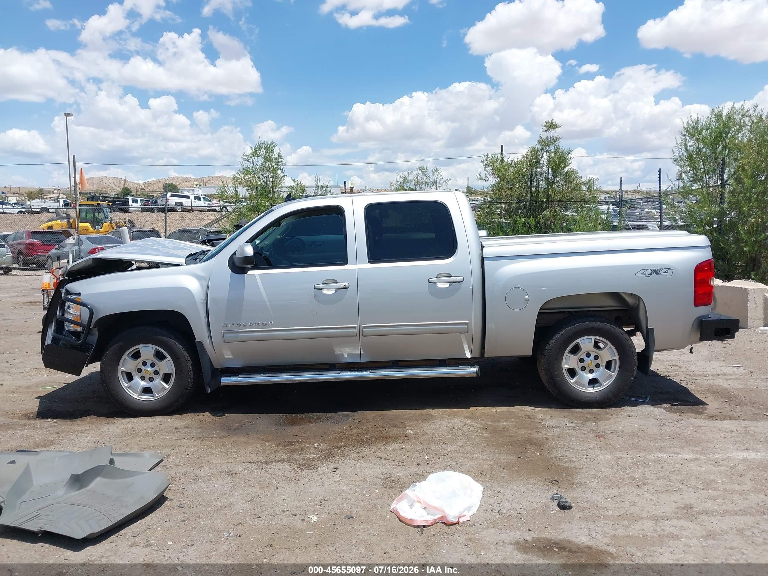 2010 Chevrolet Silverado 1500 Ltz Серебряный vin: 3GCXKTE27AG187626