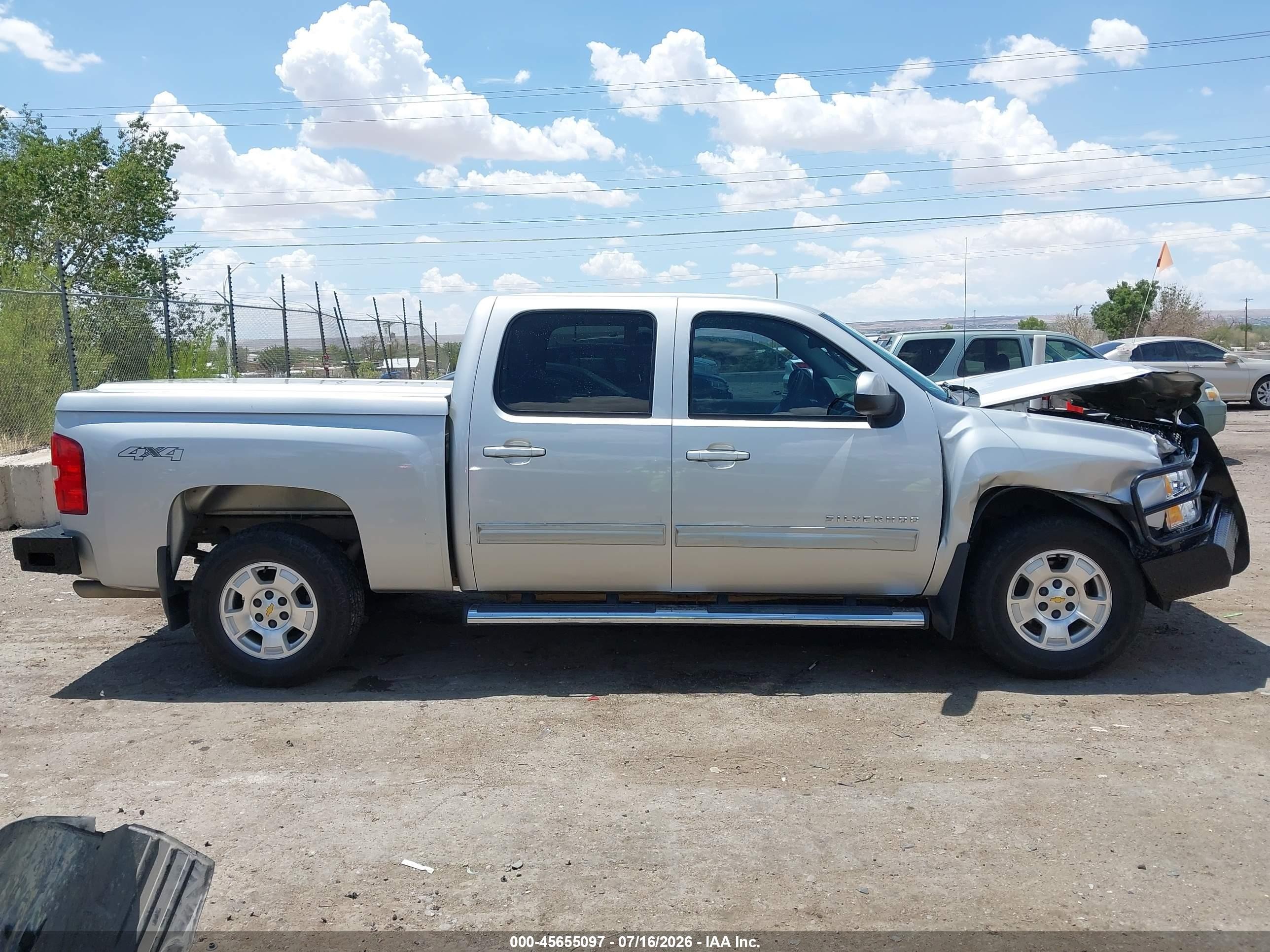 2010 Chevrolet Silverado 1500 Ltz Серебряный vin: 3GCXKTE27AG187626