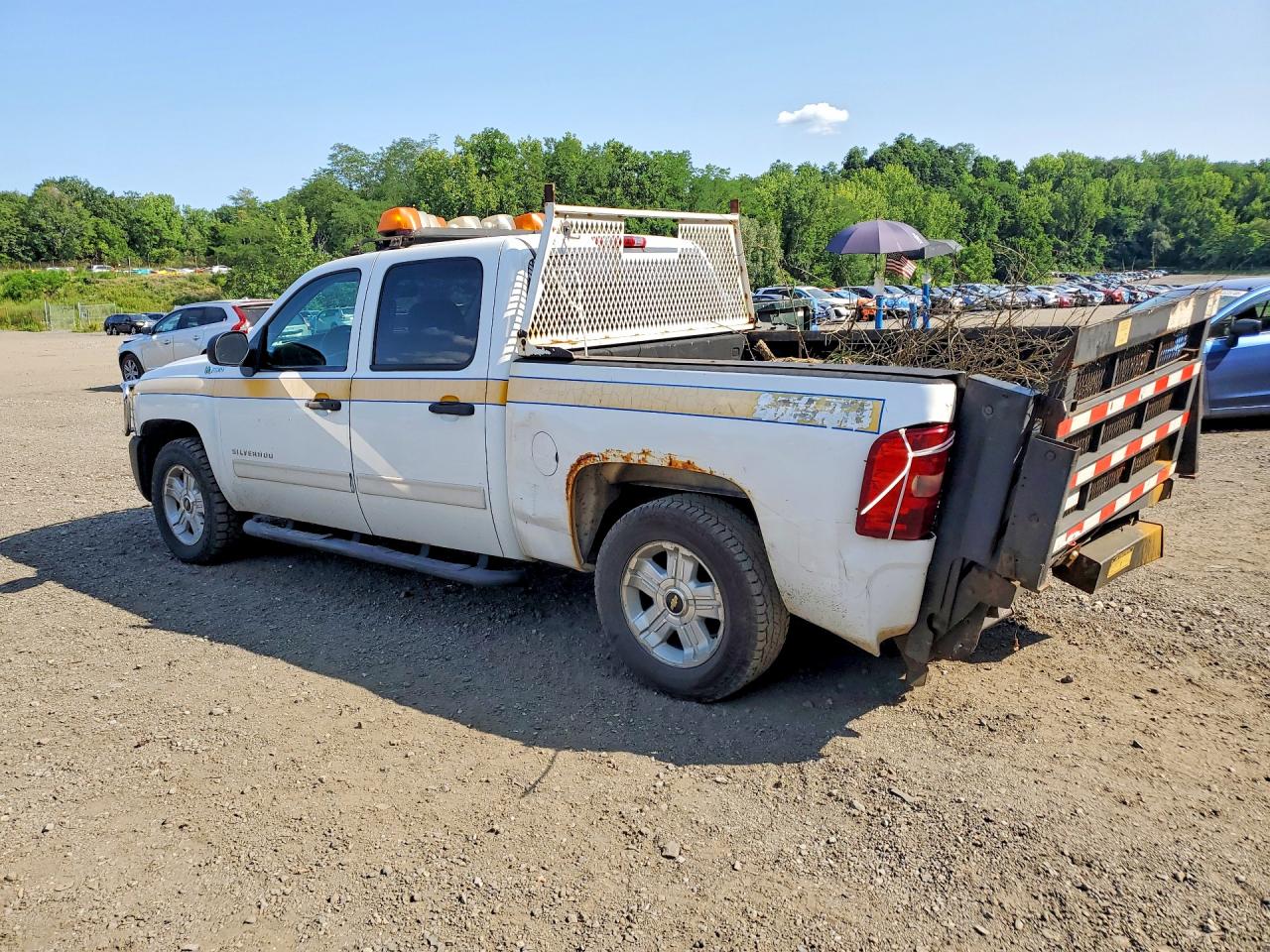 2010 Chevrolet Silverado K1500 Hybrid White vin: 3GCXKUEJ0AG216204