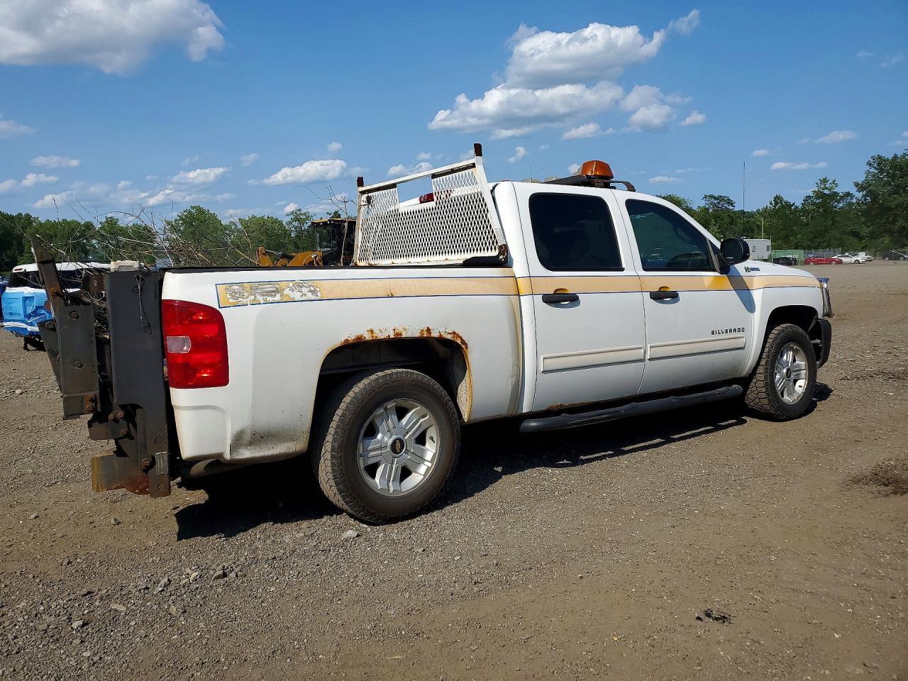 2010 Chevrolet Silverado K1500 Hybrid White vin: 3GCXKUEJ0AG216204