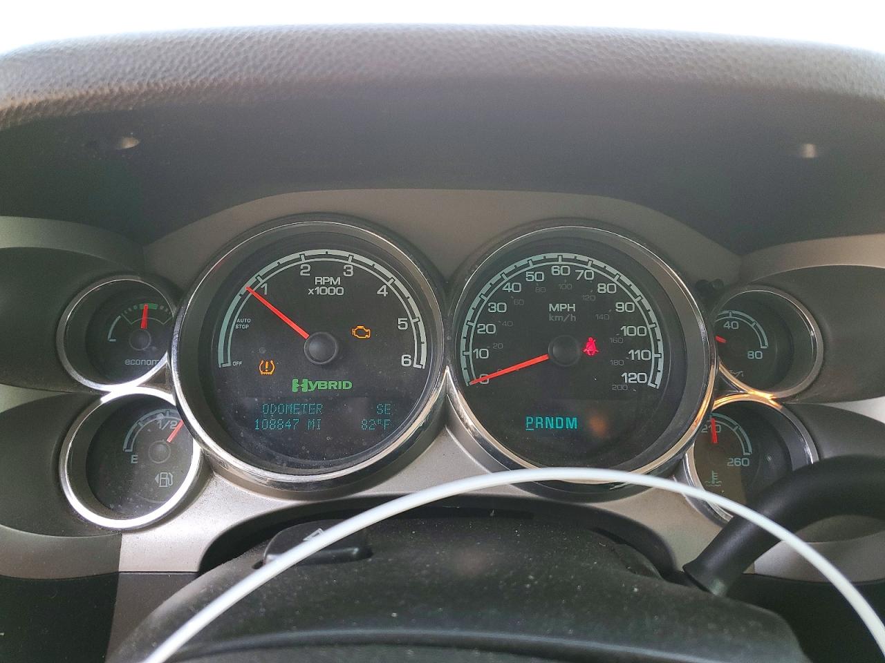 2010 Chevrolet Silverado K1500 Hybrid White vin: 3GCXKUEJ0AG216204