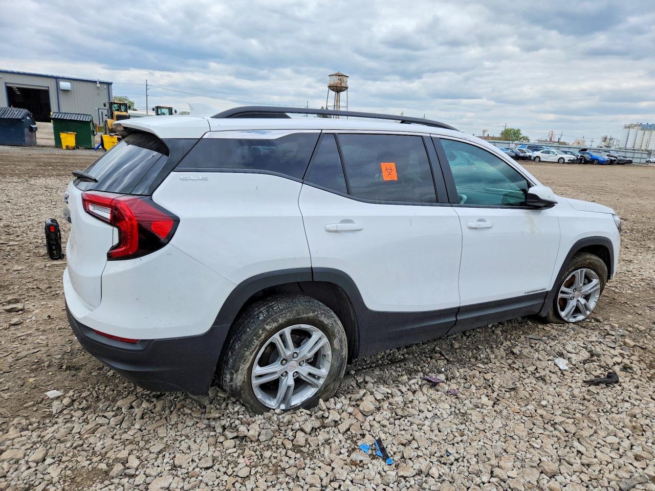 2024 Gmc Terrain Sle White vin: 3GKALMEG1RL150812