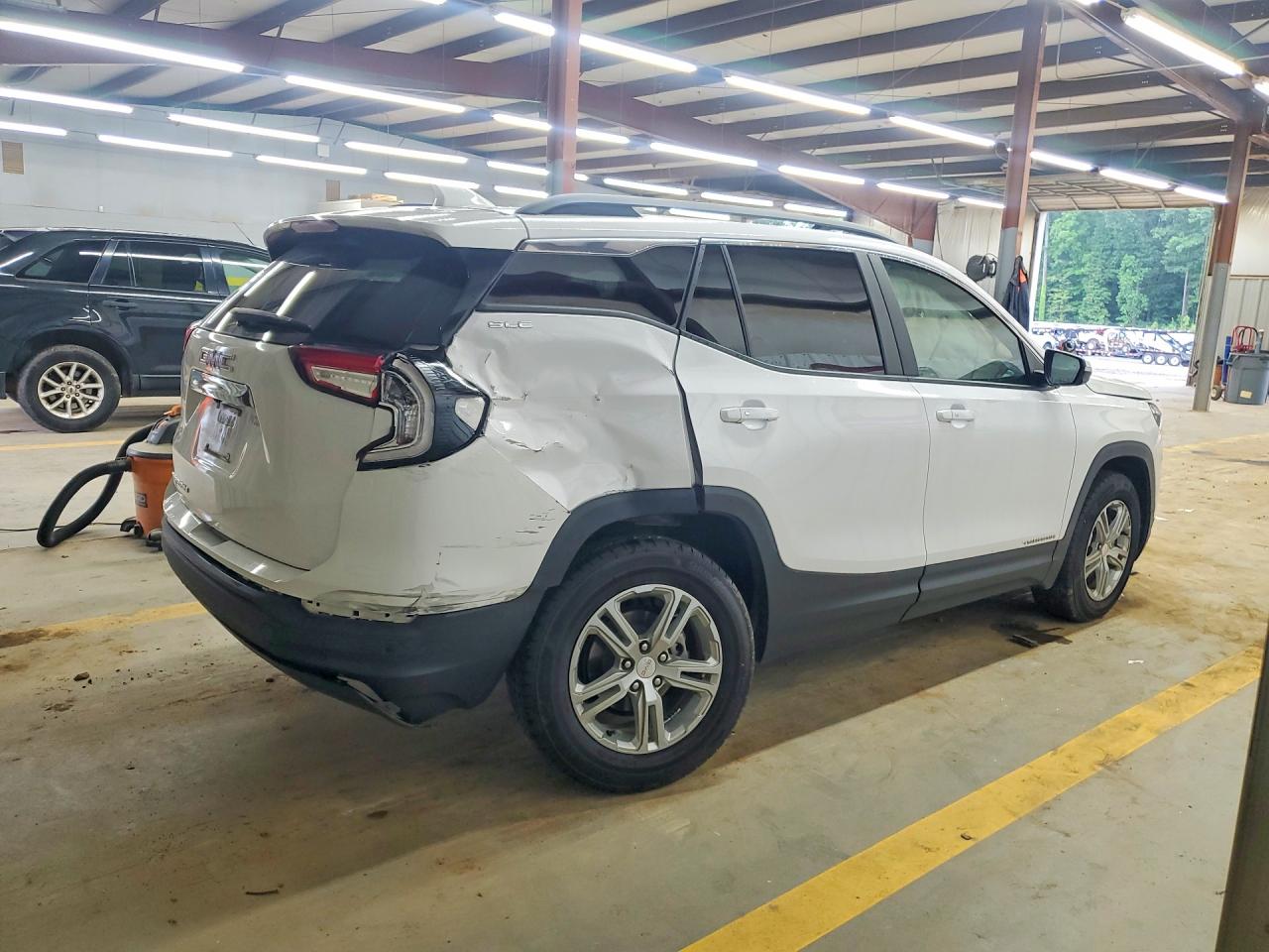 2024 Gmc Terrain Sle White vin: 3GKALMEG1RL201595
