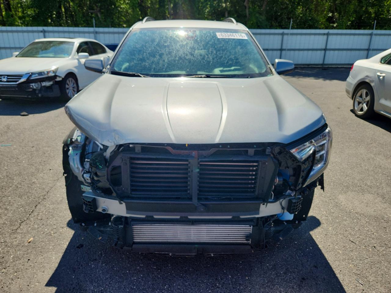2024 Gmc Terrain Sle Silver vin: 3GKALMEG1RL381175