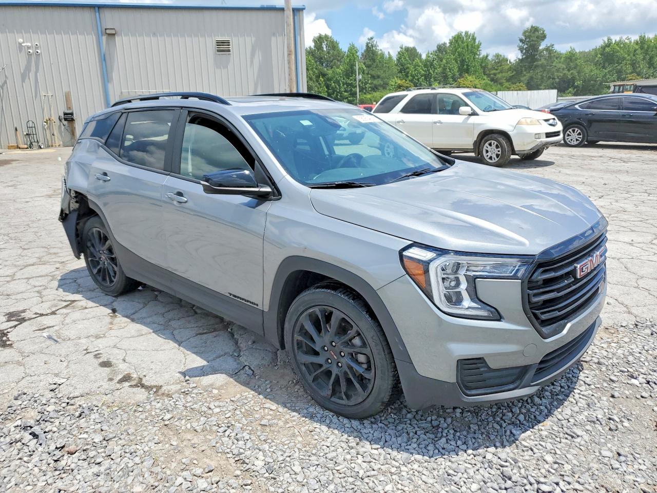 2023 Gmc Terrain Sle Silver vin: 3GKALMEG3PL166720