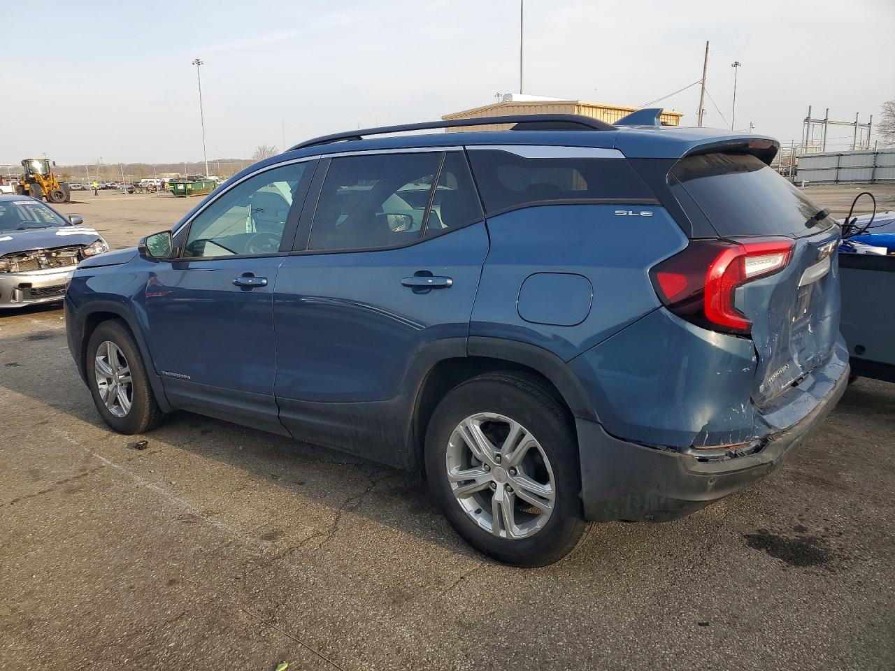 2024 Gmc Terrain Sle Синий vin: 3GKALMEG5RL223020