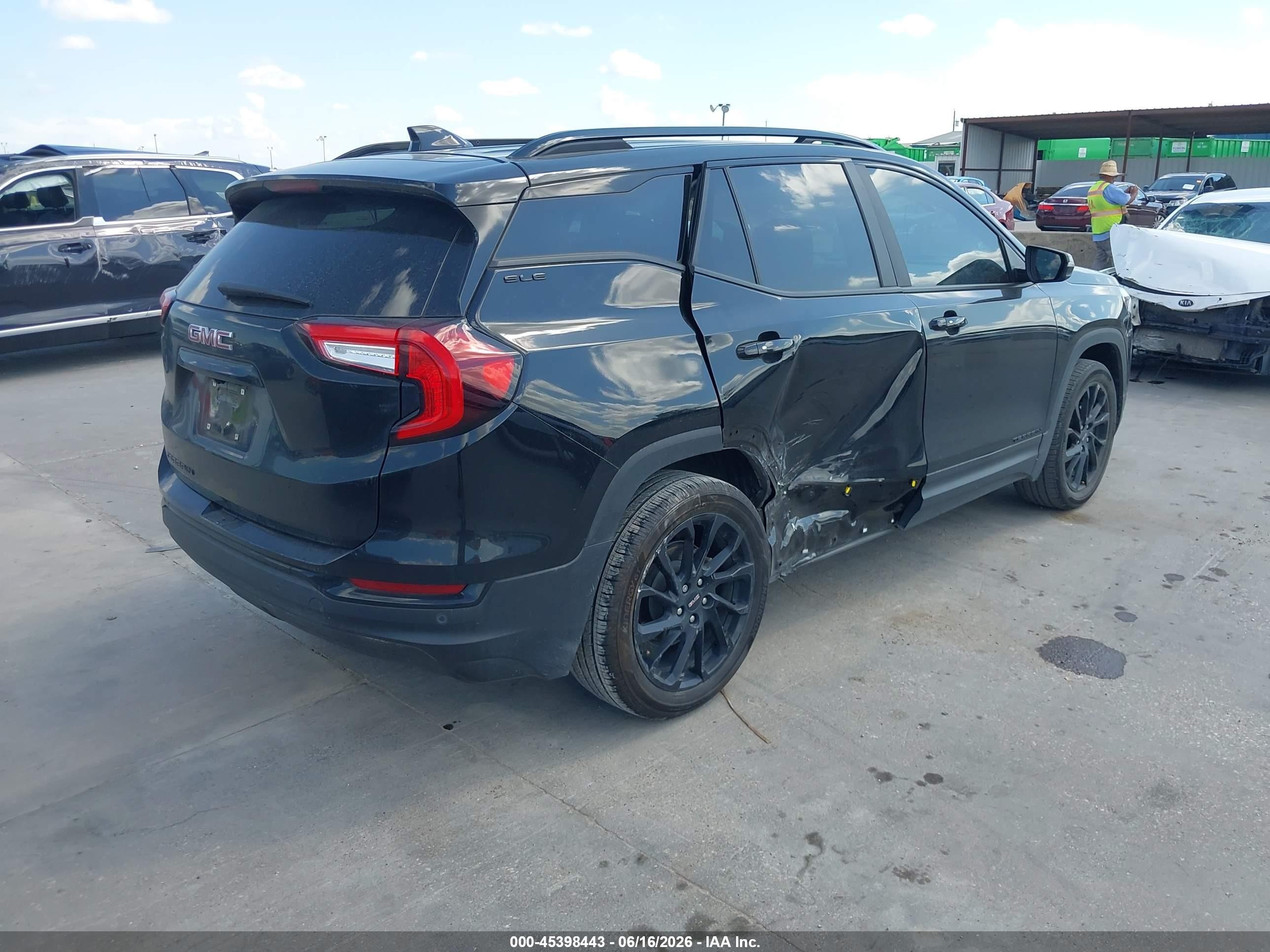 2024 Gmc Terrain Fwd Sle Black vin: 3GKALMEG8RL115300