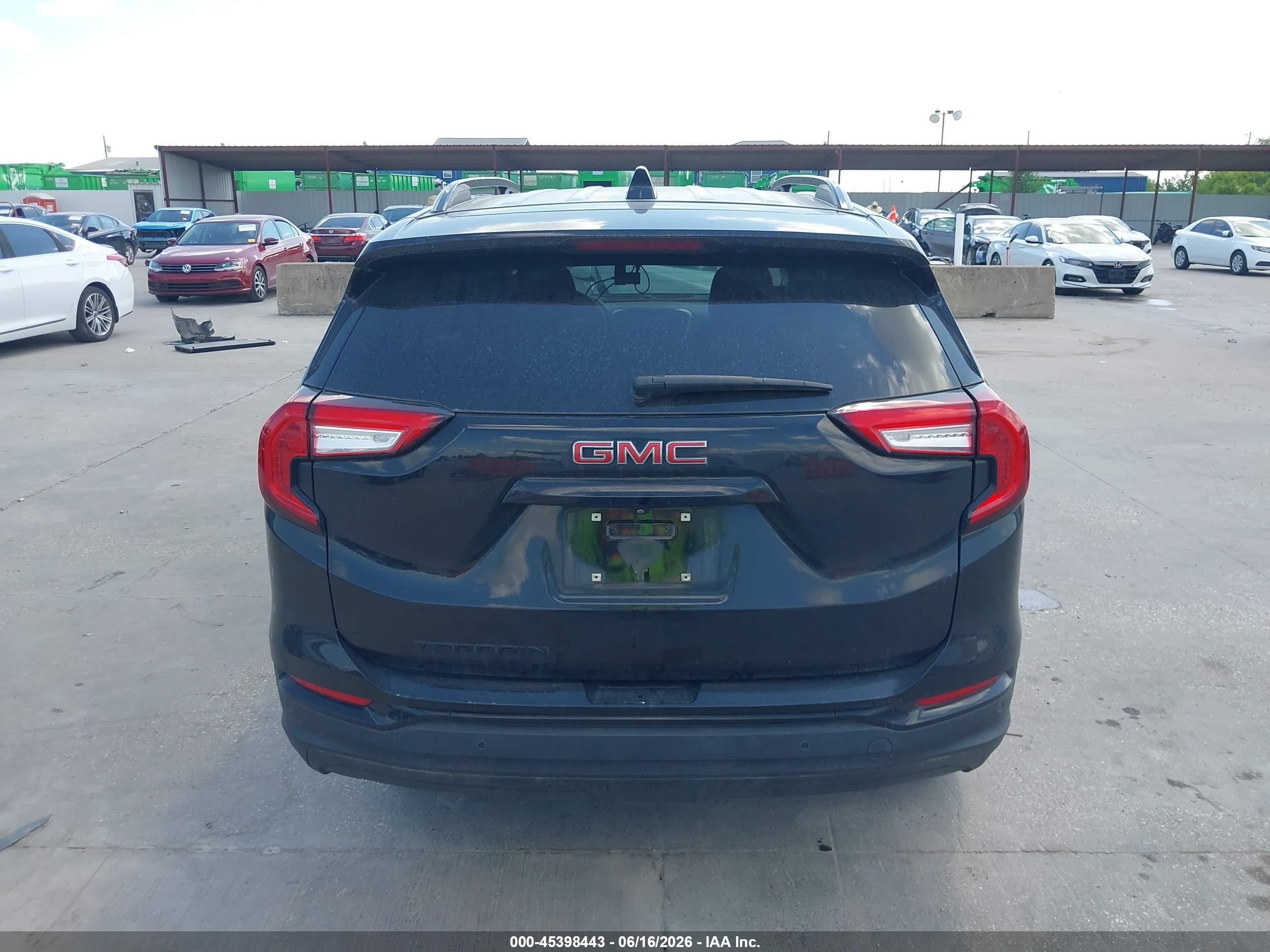 2024 Gmc Terrain Fwd Sle Black vin: 3GKALMEG8RL115300