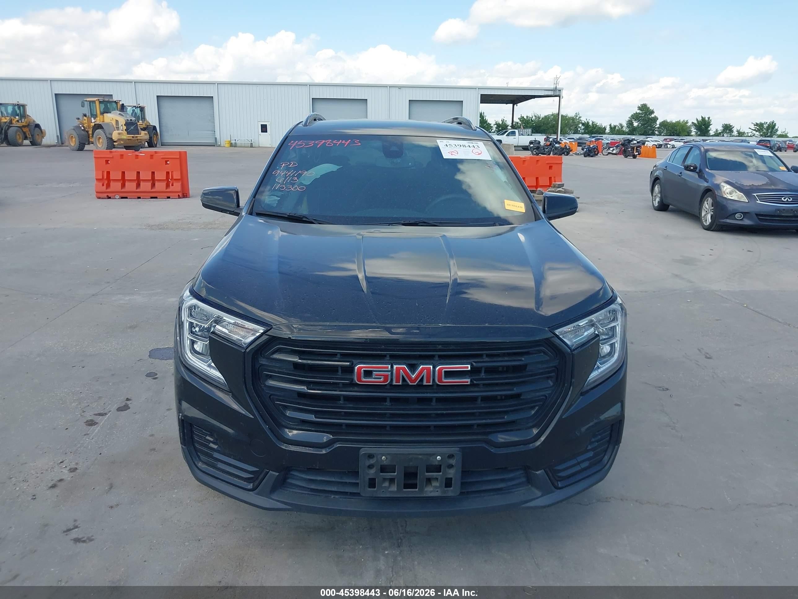 2024 Gmc Terrain Fwd Sle Black vin: 3GKALMEG8RL115300
