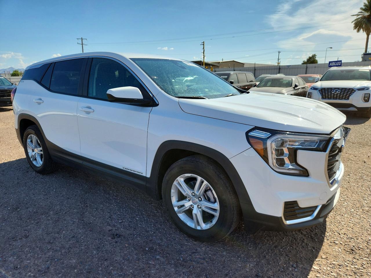 2024 Gmc Terrain Sle White vin: 3GKALMEG8RL389922