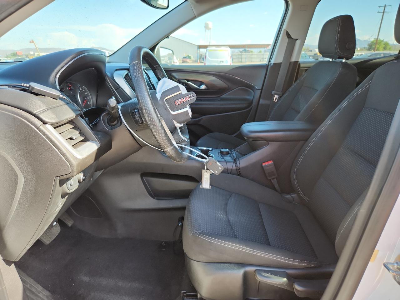 2024 Gmc Terrain Sle White vin: 3GKALMEG8RL389922 Damage: Airbag - Front Left, Deployed, Replacement Required