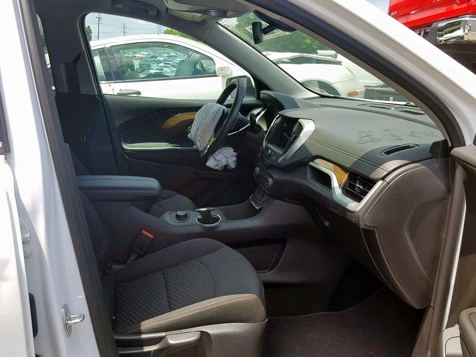 2018 Gmc Terrain Sle White vin: 3GKALMEV0JL158063