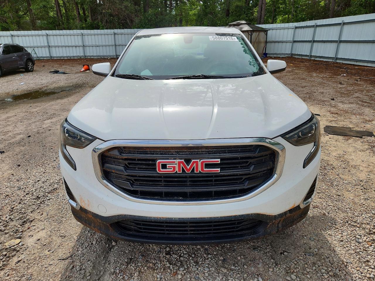2018 Gmc Terrain Sle White vin: 3GKALMEV0JL158063