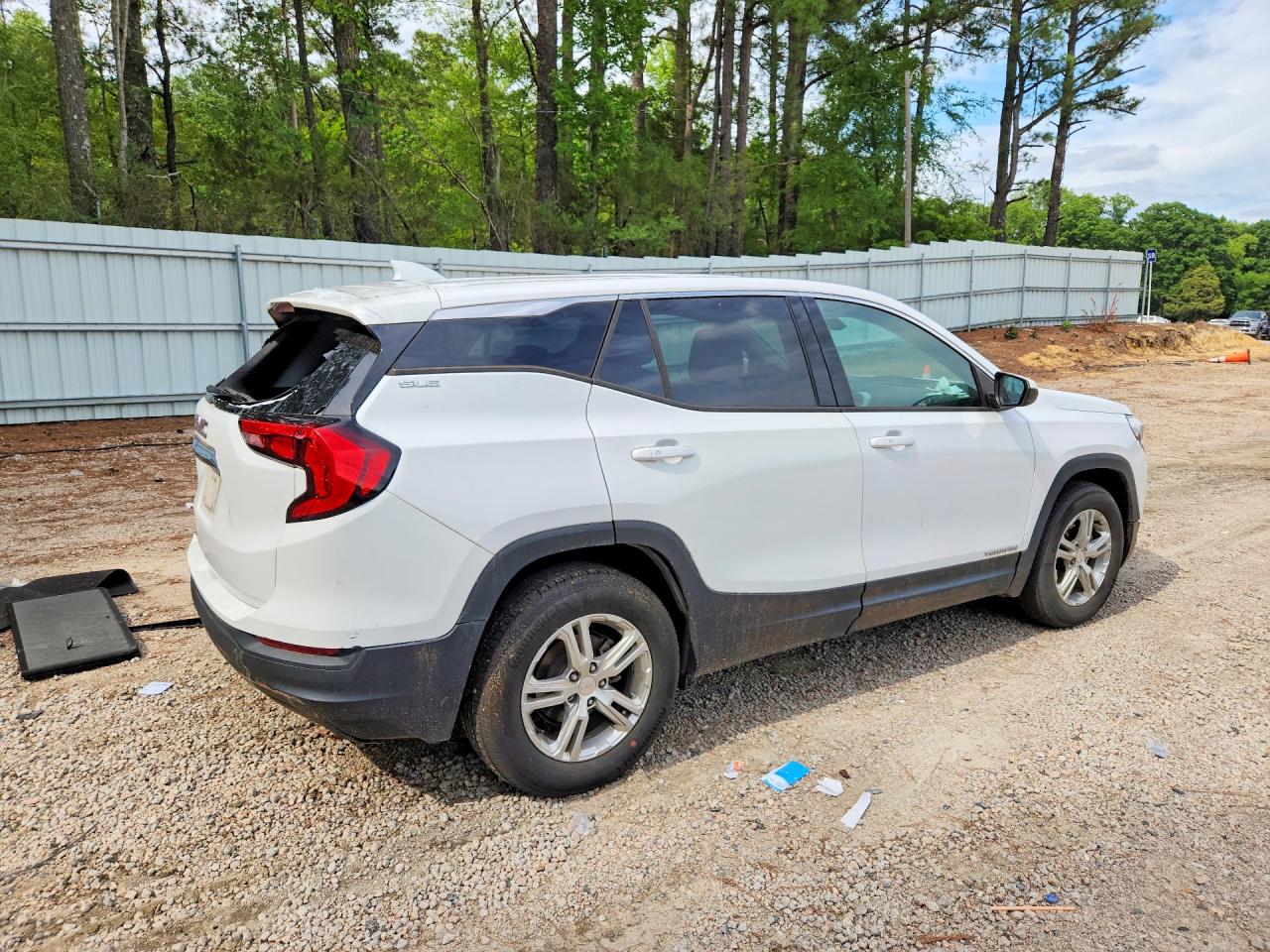 2018 Gmc Terrain Sle White vin: 3GKALMEV0JL158063