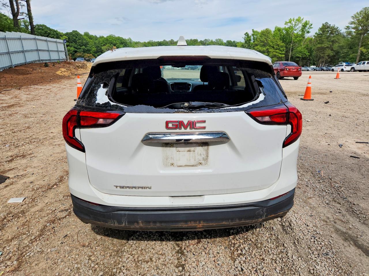2018 Gmc Terrain Sle White vin: 3GKALMEV0JL158063