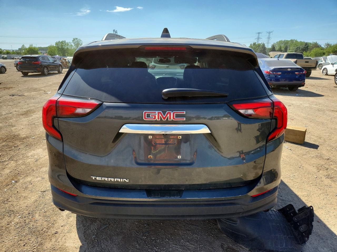 2018 Gmc Terrain Sle Gray vin: 3GKALMEV0JL380862