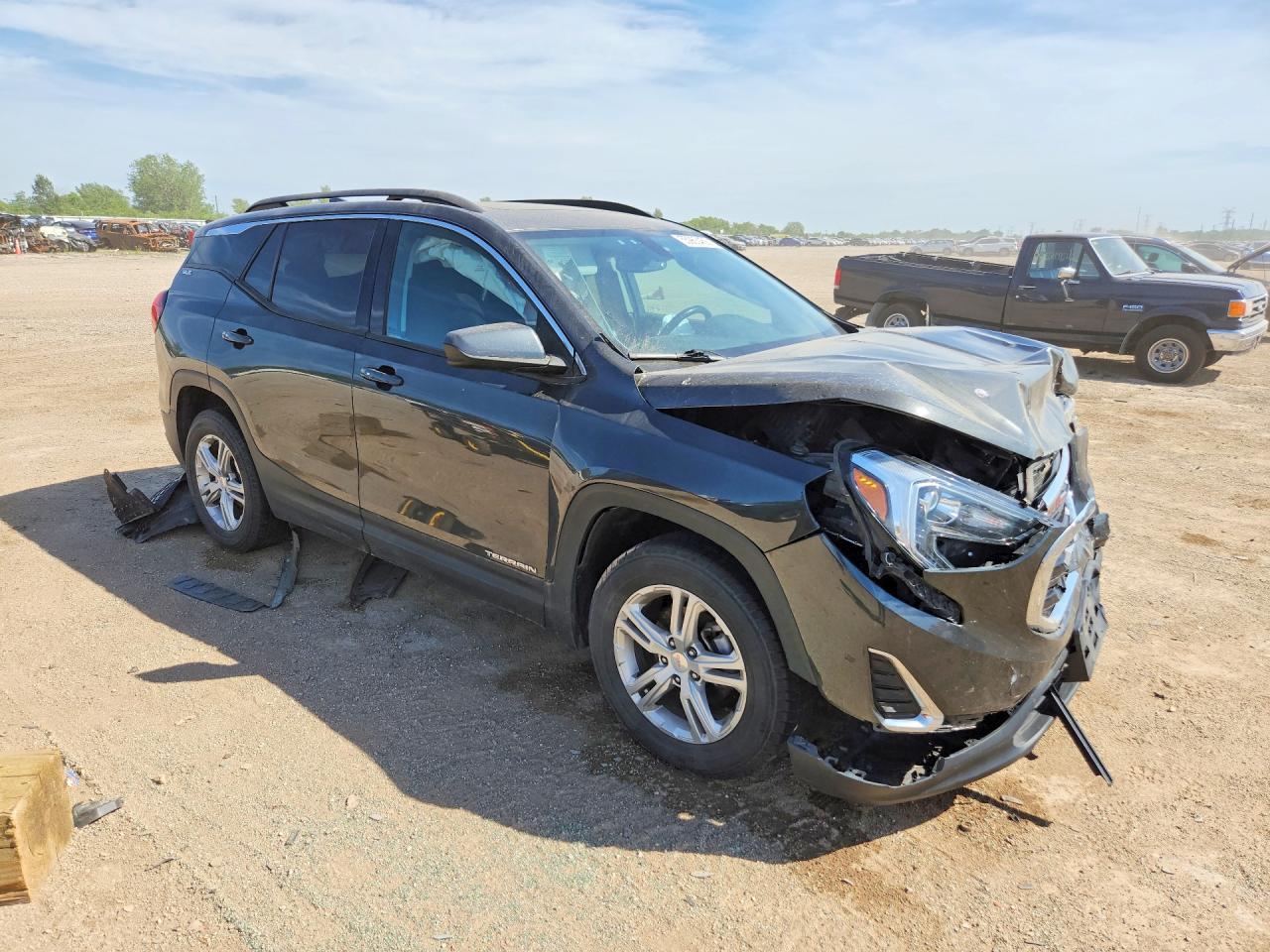 2018 Gmc Terrain Sle Gray vin: 3GKALMEV0JL380862
