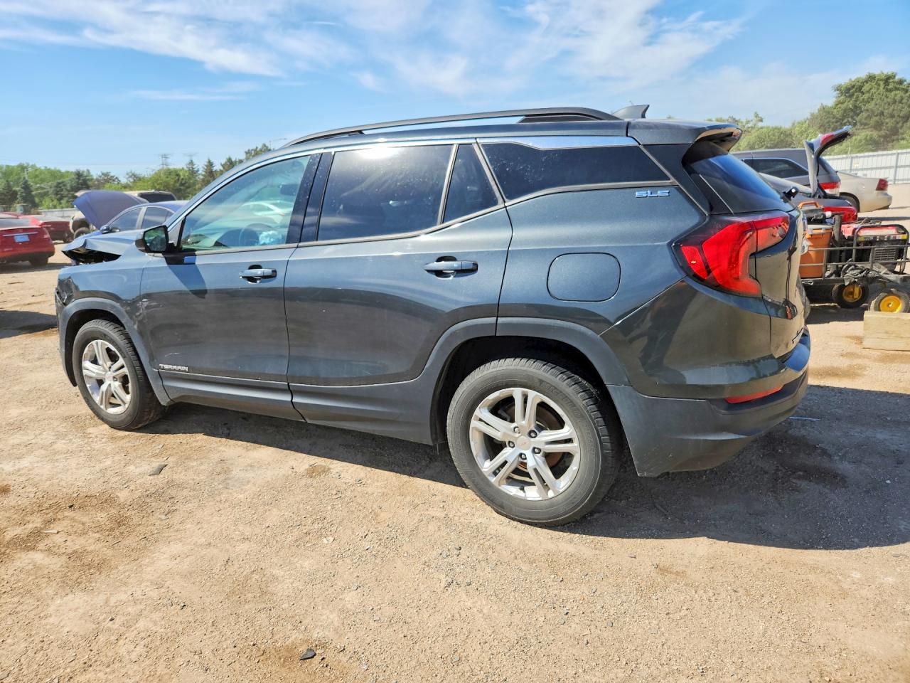2018 Gmc Terrain Sle Gray vin: 3GKALMEV0JL380862