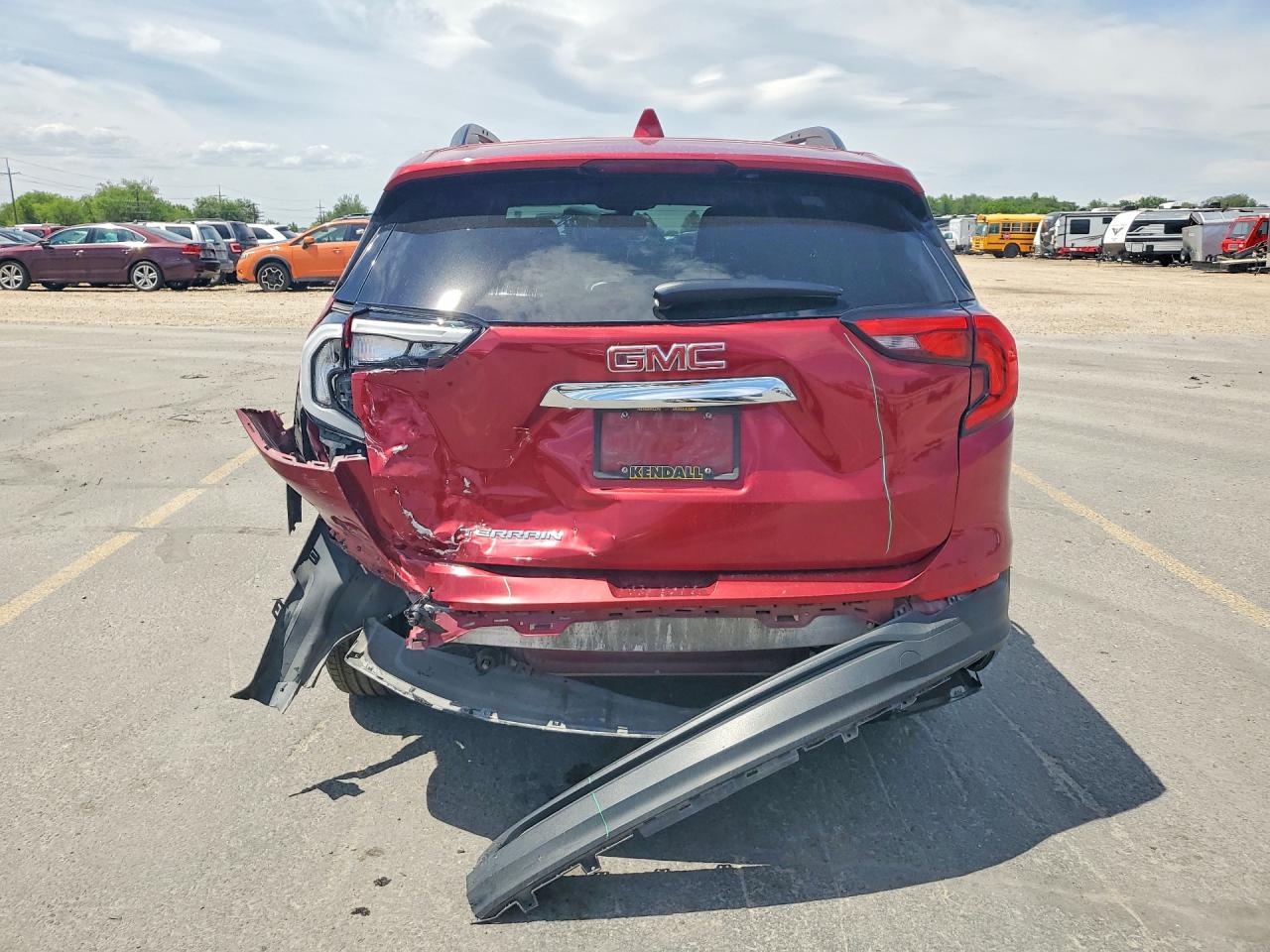 2019 Gmc Terrain Sle Red vin: 3GKALMEV0KL397758