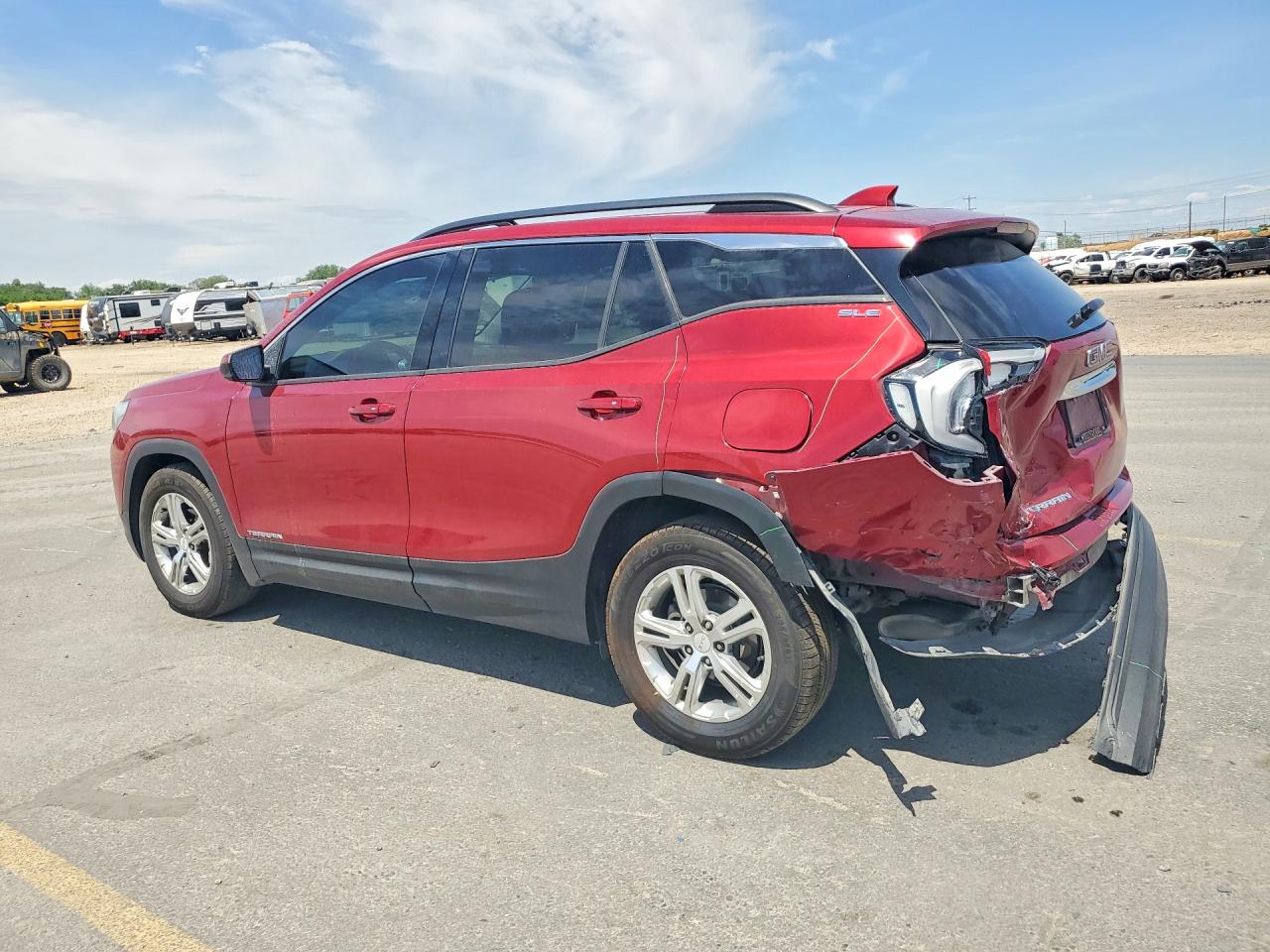 2019 Gmc Terrain Sle Red vin: 3GKALMEV0KL397758