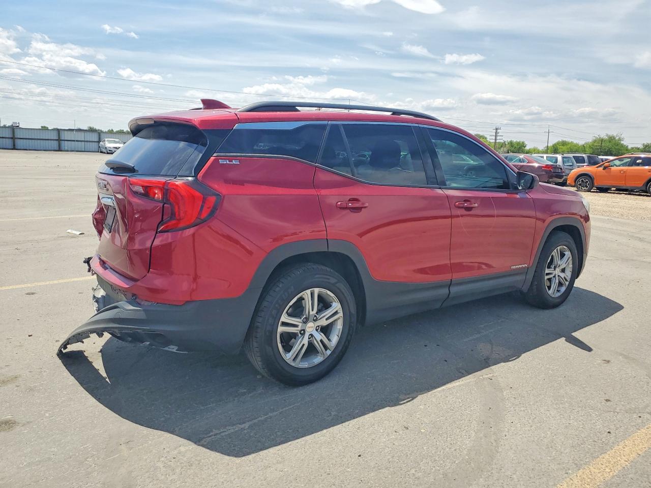 2019 Gmc Terrain Sle Red vin: 3GKALMEV0KL397758
