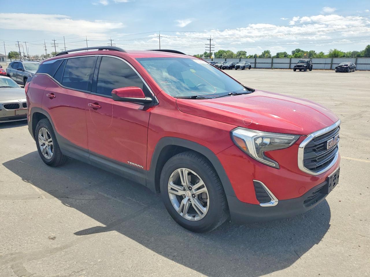2019 Gmc Terrain Sle Red vin: 3GKALMEV0KL397758